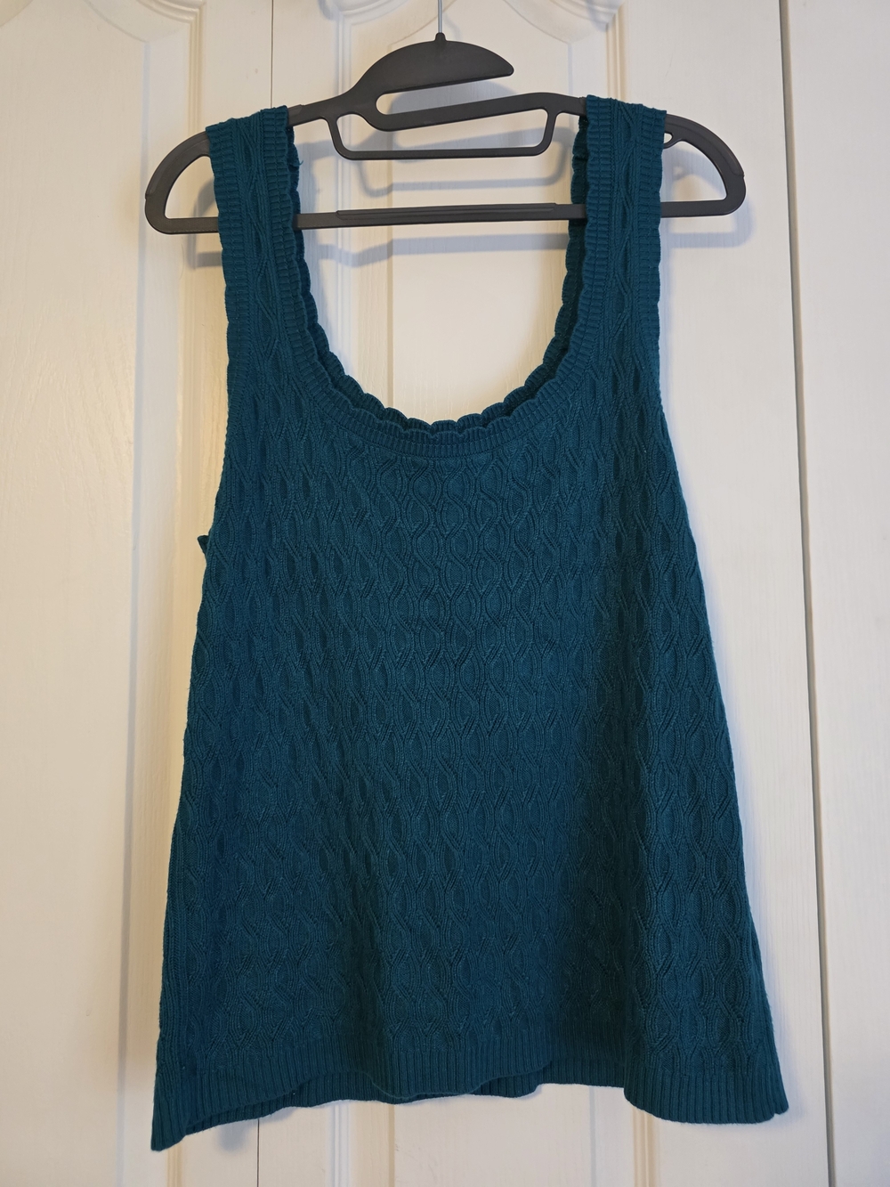 Liz Claiborne Teal Knit Tank Top